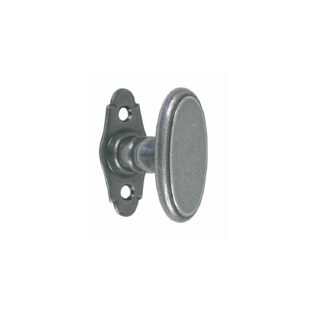 Bouton simple sur platine CORREZE époxy gris