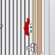 Arrêt persienne à visser + butée
