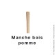 Manche bois pour hachettes / masses oeil oval MERMIER