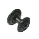 BOUTON DAHLIA FIXATION PLATINE EPOXY NOIR