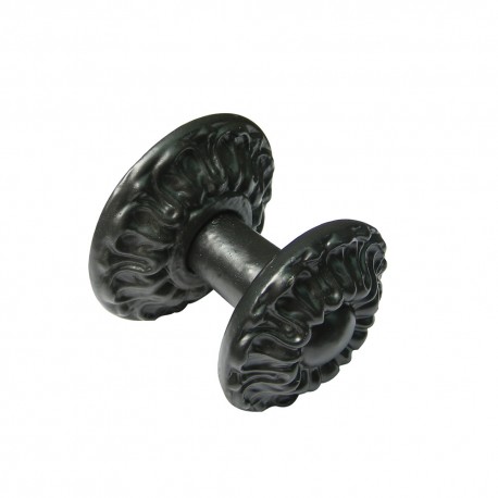BOUTON DAHLIA FIXATION PLATINE EPOXY NOIR