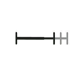 Grille de défense télescopique 1 barreau AFBAT