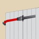 Penture inox col de cygne 40x5 D14