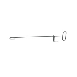 tirette pour arrêt à paillette inox + équerre