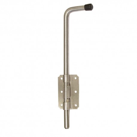 Verrou de pied poignée à 90° Inox