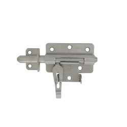 Verrou de box porte-cadenas inox