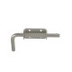 Verrou pistolet inox à ressort