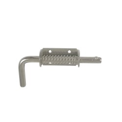Verrou pistolet inox à ressort
