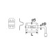 Verrou pistolet Inox