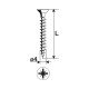 Vis agglo TF Z Inox