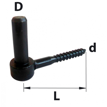 Gond à Tirefond D16