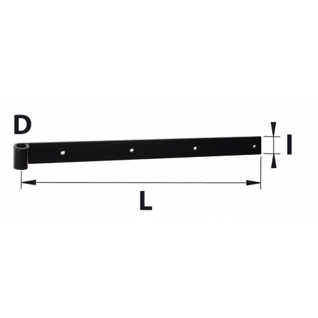 Penture droite
