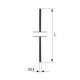 TRINGLE ACIER RAIN 14X4600 CATA