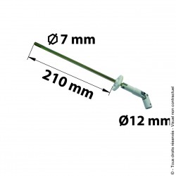 Sortie de caisson déportée