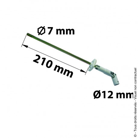 Sortie de caisson déportée