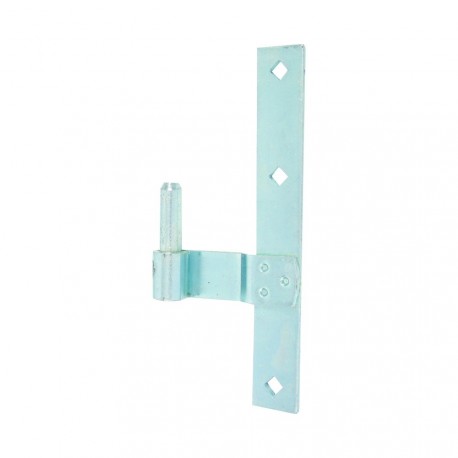 Gond déporté sur platine carrée diamètre 14 mm