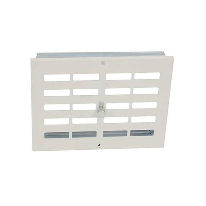 Grille de ventilation aluminium emboutie - pose applique / vis