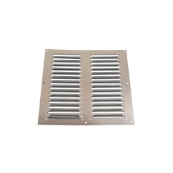 Grille plate aluminium pare-pluie